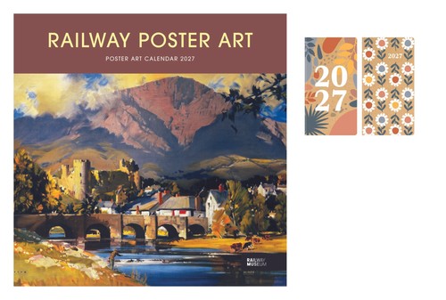 Railway poster art nrm - railway,