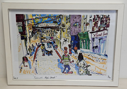 Falmouth high street - high, street"
