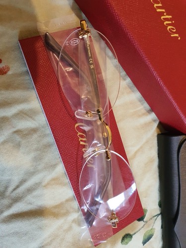 Cartier ct0594o gold - cartier, 54
