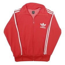 ADIDAS Mens Red Track Jacket M