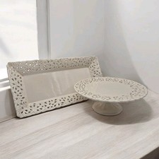 Vintage 1980's Cream Ceramic