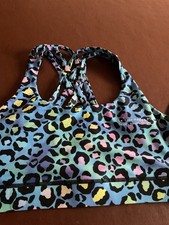 Lucy Locket Loves Activewear Cropped Top New With Tags Pale Blue 4XL