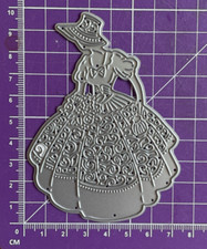 Tattered Lace Country Manor Ida Lady Only Metal Cutting Die Craft Card Making