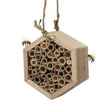 WOODEN INSECT BEE BUG HOUSE