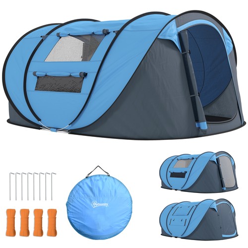 Outsunny camping tent dome - outsunny,