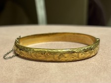 Vintage Gold Bangle 50 Micron