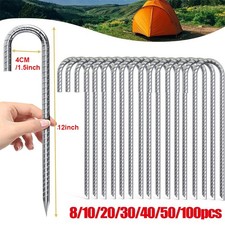 8-100Pack Galvanized Rebar