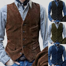 Men Sleeveless Jacket Vest