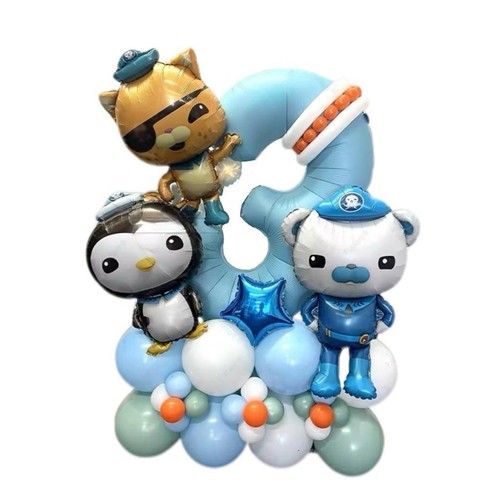 Octonauts balloon stack - balloon,