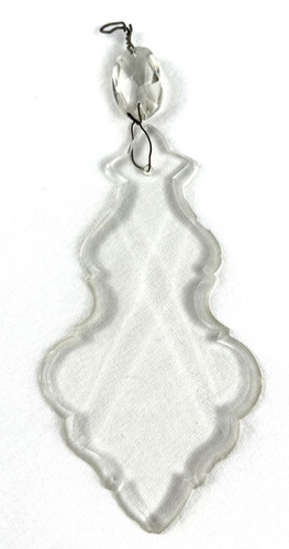 Vtg large crystal - 6.5",