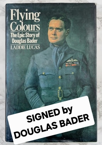 Douglas bader signed - bader,
