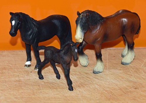 Schleich set horses - schleich,