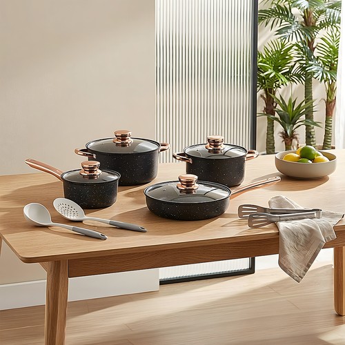 Piece non stick cookware - non-stick,