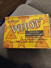 Waddingtons Whot Vintage Card