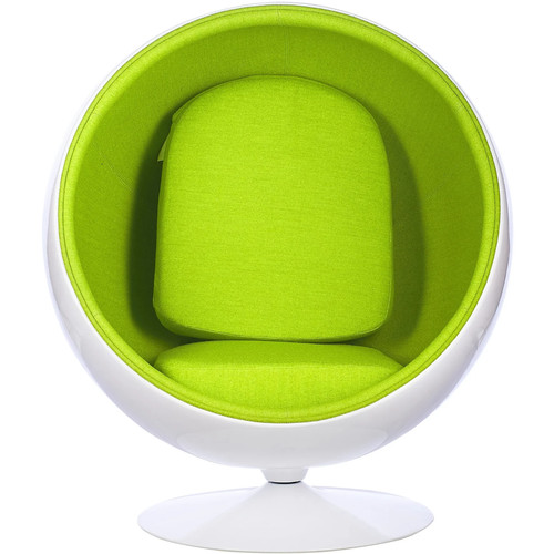 Retro ball chair with cashmere - retro,