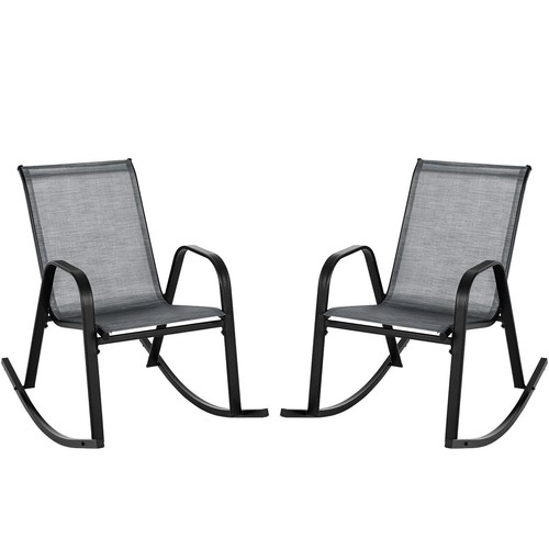Outdoor rocking chairs set - outdoor,