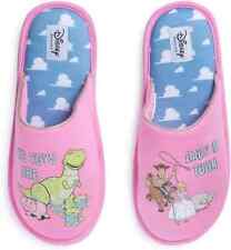 Disney Ladies Women Toy Story Cosy Warm  Home Slippers Indoor Slip On Mule Shoes