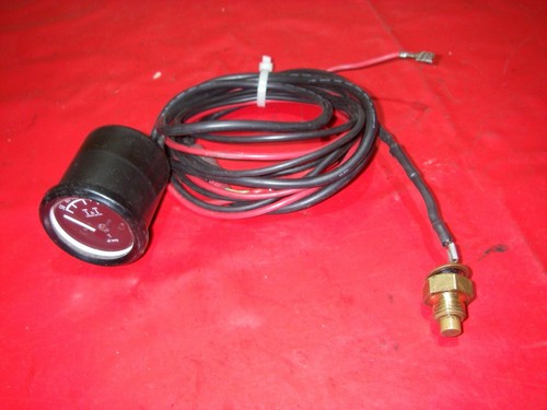 Oil temperature gauge oil