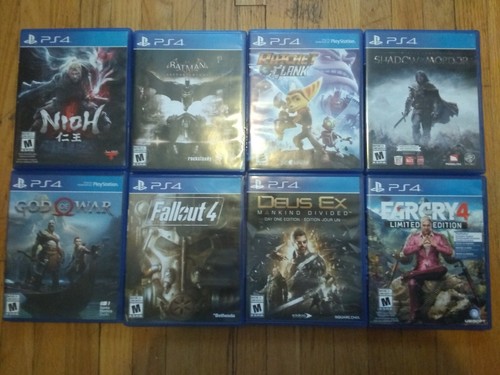 Lot ps4 games batman - of,