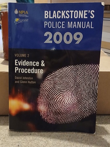 Blackstone police manuals - blackstone's,