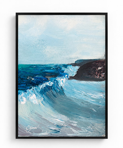 Original seascape painting - seascape,