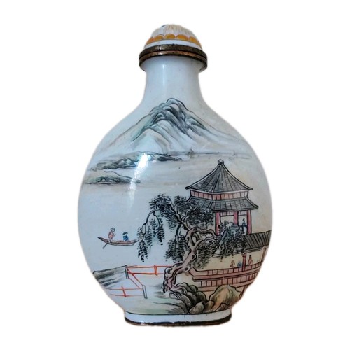 Antique chinese enamel - chinese, snuff