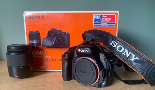 Sony alpha 350 dslr a350 - sony, dslr-a350