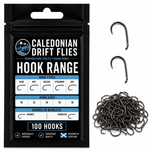 Fly tying scotland hooks - tying,