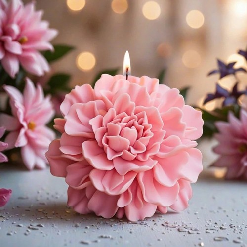 Blossom flower silicone - 3d,