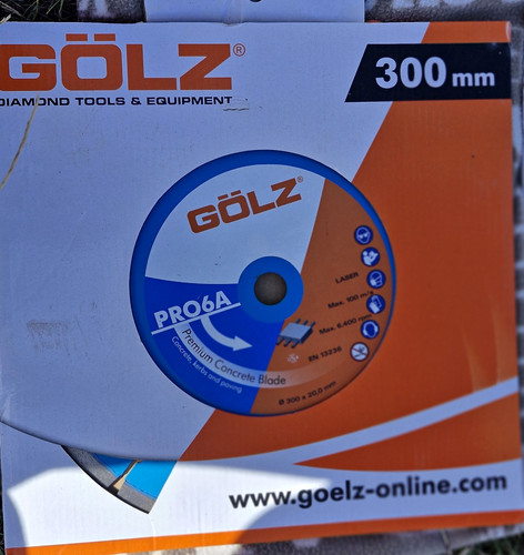 Gölz pro6a 300mm diamond saw - diamond,