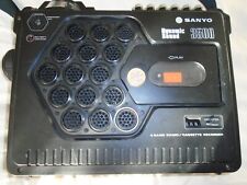 Super Rare Sanyo 3500 Dynamic Sound Vintage1970s Boom box ! Post paid.