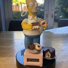 The Simpsons Homer Simpson Talking Alarm Clock 1998 20th Century Fox 