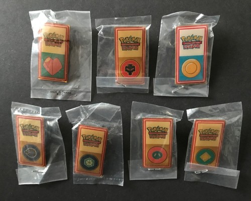 Pokemon pin badge gym - 7,