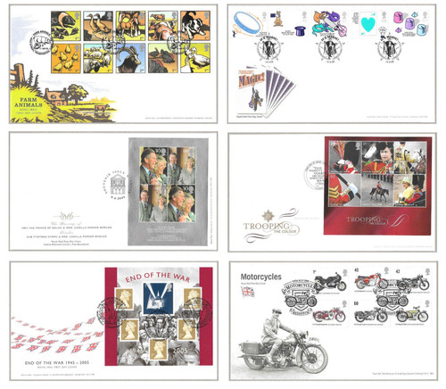 2005 royal mail fdc - gb,