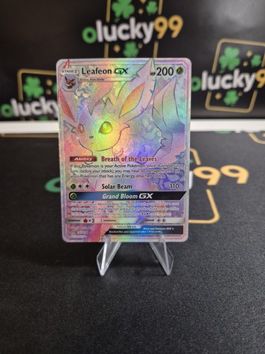Pokemon leafeon 157 156 - leafeon, gx
