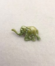 Vintage Lucite Green Elephant