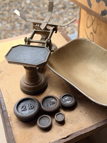Vintage kitchen scales with - kitchen,