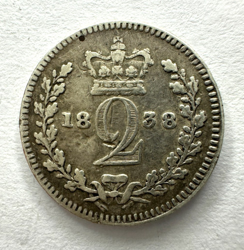 1838 victoria maundy pence - victoria,