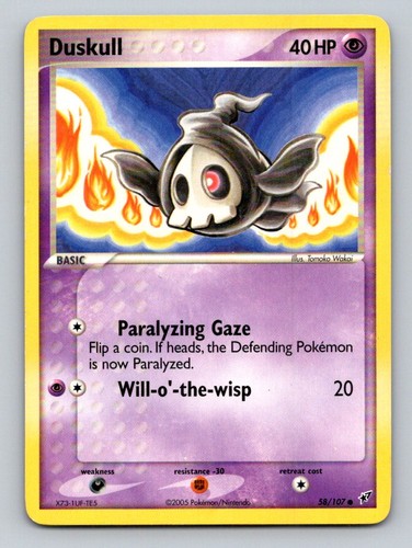 Duskull common deoxys 107 - duskull,