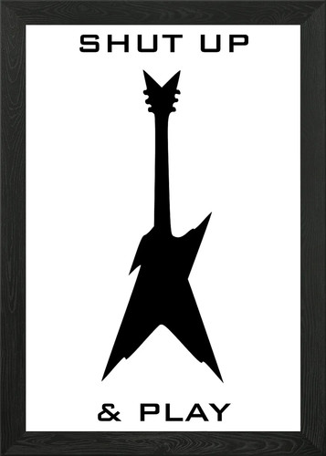 Dean razorback framed - framed, art