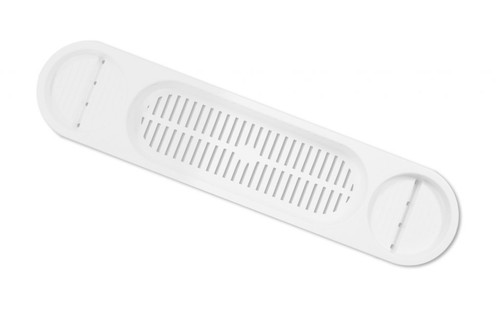 Plastic bath rack white over - plastic,