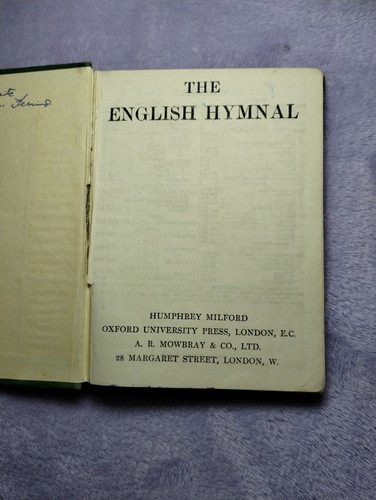 The english hymnal - hymnal,, humphrey