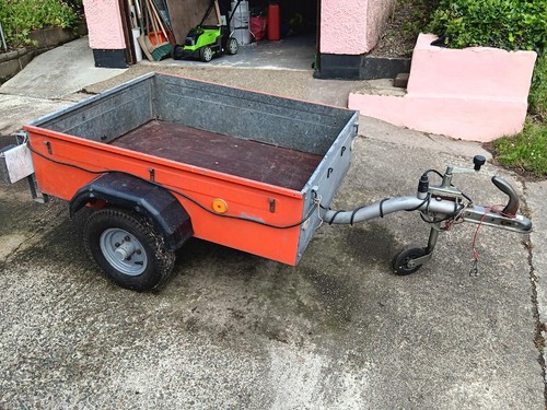Small car trailer - small,