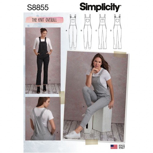 Simplicity 8855 misses knit - simplicity,