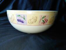 Marks and Spencer Wild Fruits 9 3/4 " Fruit  Bowl Unused Excellent.