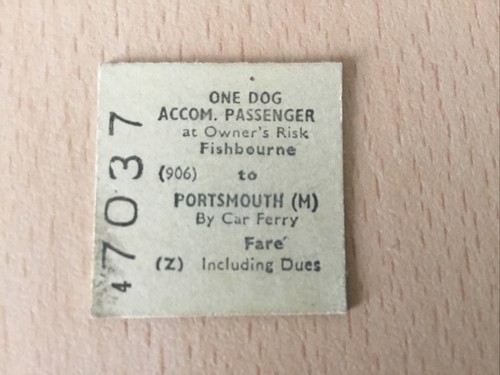 Half railway ticket - ticket,, (