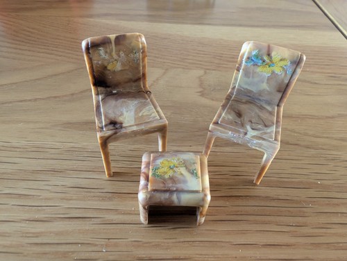Vintage dolls house table - house,