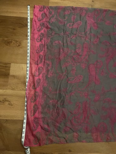 Atmosphere pink grey paisley - pink/grey,