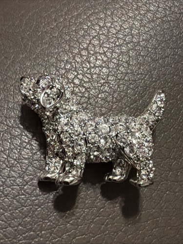 Vtg swarovski crystal labrador - vtg,