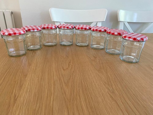 Bonne maman red gingham jars - bonne,